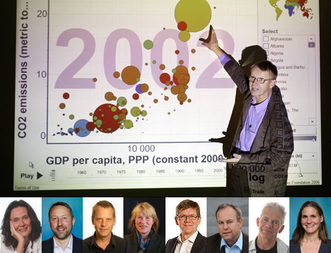 Hans Rosling was a Swedish physician, academic, statistician, and public speaker. 