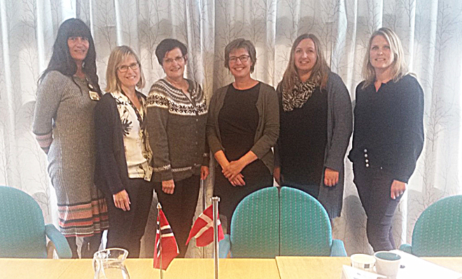 Deltakere på møtet i Kristiansund kommune