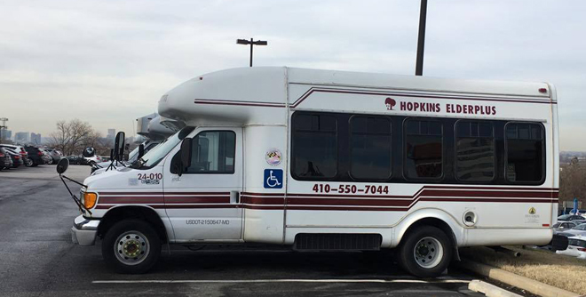 Transportbil pasienter Baltimore