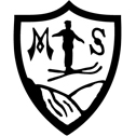 Medicinernes skiklub-logo