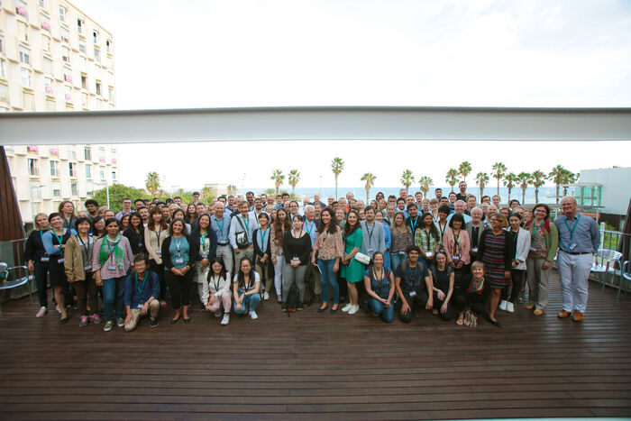 Group picture of all attendees at the EMBL meeting