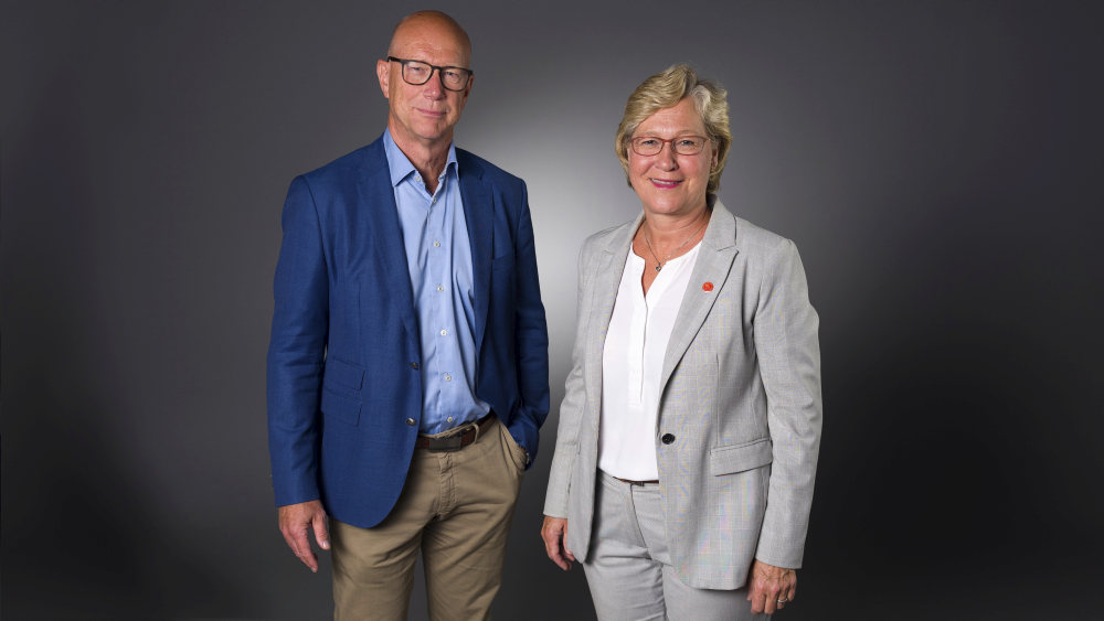 Jens Petter Berg og Hanne Flinstad Harbo